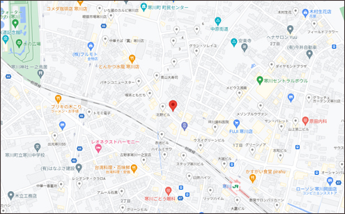 関東営業所アクセスマップ